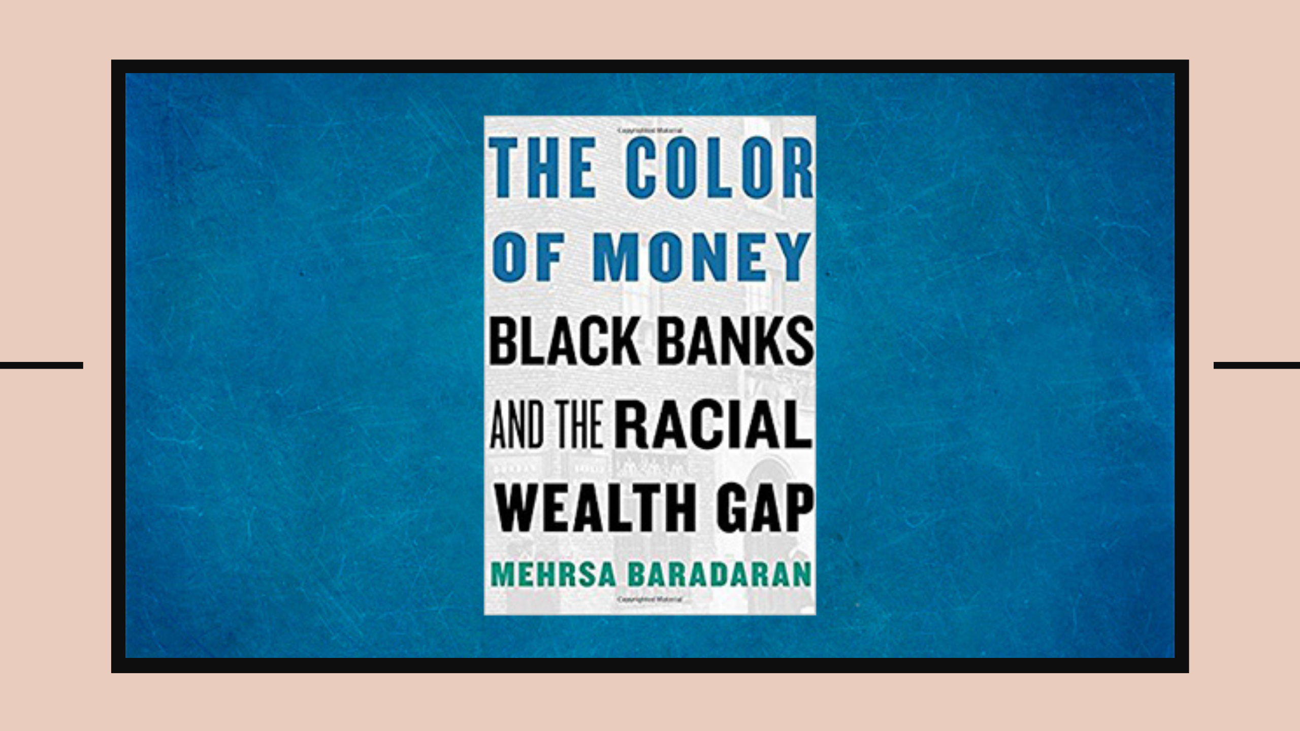 Reparations & The Color of Money